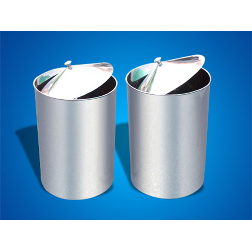 Stainless Steel Dust Bin - High Grade Stainless Steel, 100L Capacity | Corrosion Resistant, Long Lasting Shine, Ideal for Hospitals and Malls
