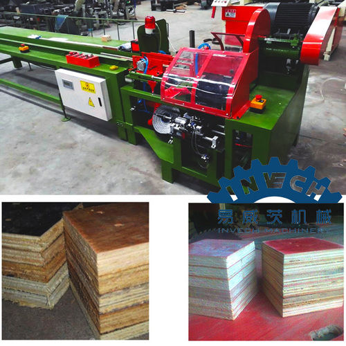 Automatic Plywood Block Nailing And Cutting Machine