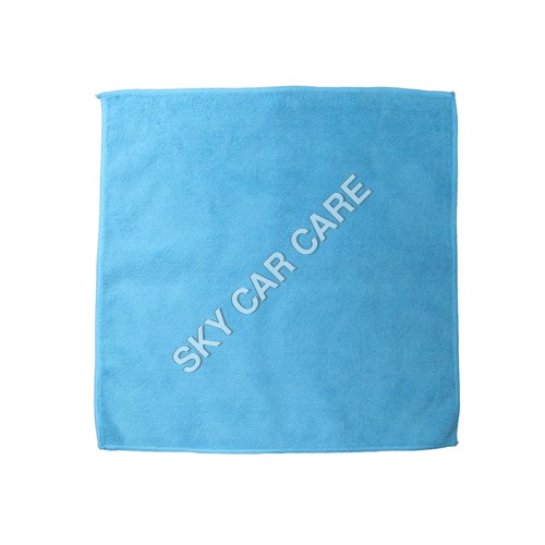 Microfiber Cloth Blue Towel