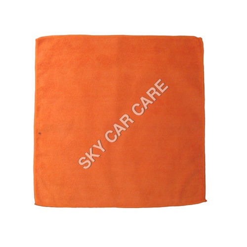Microfiber Cloth Orange Towel