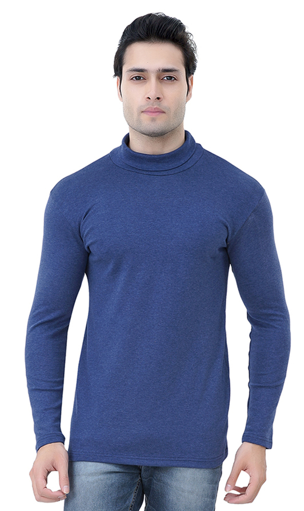 Blue Men'S Full Sleeve T-Shirt