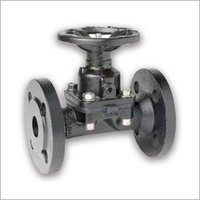 Diaphragm Valves - Cast Iron, 4-10 Kg | Silver Finish, Oil Media Compatibility