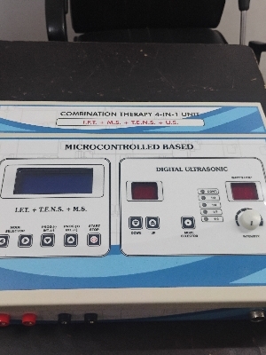 Combo Ift Tens Us Ms Electrotherapy Physiotherapy Machine For Pain Relief - Dimension (L*W*H): 11*11*11 Centimeter (Cm)