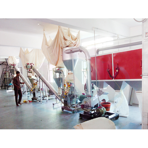 Automatic Chilli Grinding Plant Machine