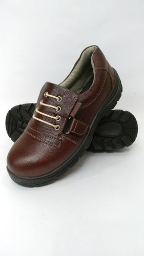 Brown Water Resistance Safety Shoes