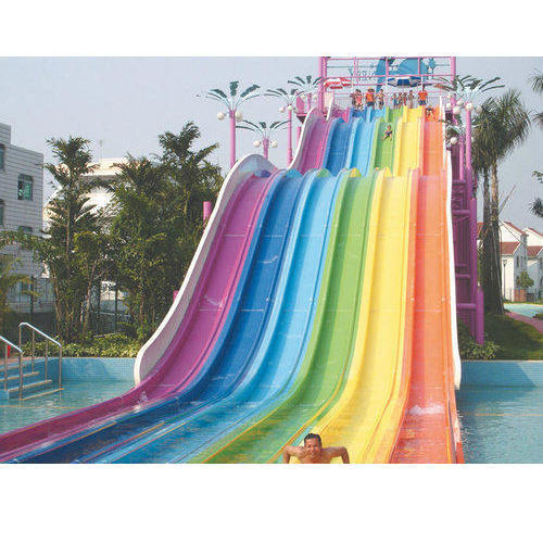 Water Park Family Slide Dimension(L*W*H): Customize Inch (In)