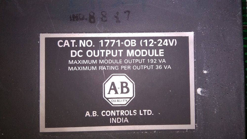 ALLEN BRADLEY DC OUTPUT MODULE