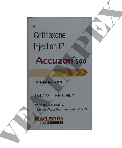 Accuzon 500 mg(Ceftriaxone Injection)