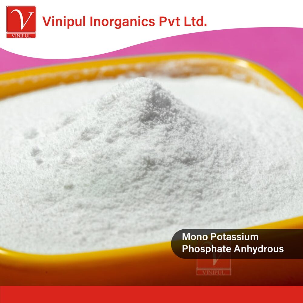 Mono Potassium Phosphate Anhydrous Ash %: 99.5 %