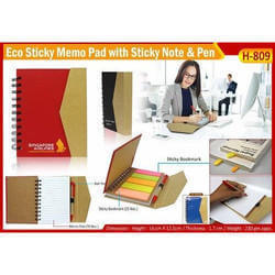 Eco Sticky Momo Pad with Sticky note & Pen