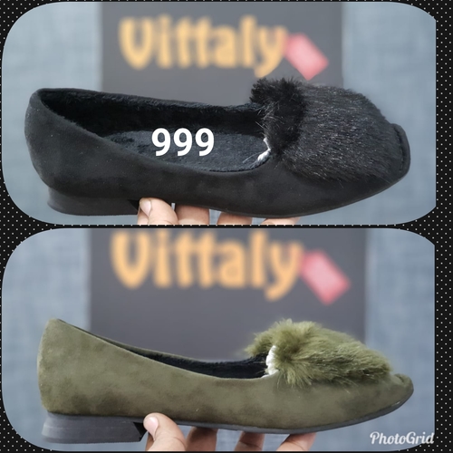 Imported Ladies Belly - Taxon Insole, Cotton Fabric Lining, Mid Heels | Available Sizes 36-40, Versatile Design