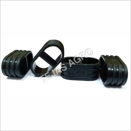 Black Dripper Pipe End Cap 16Mm
