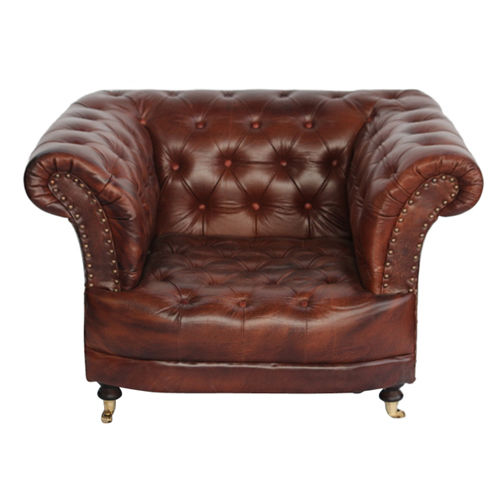 Leather Single Sofa