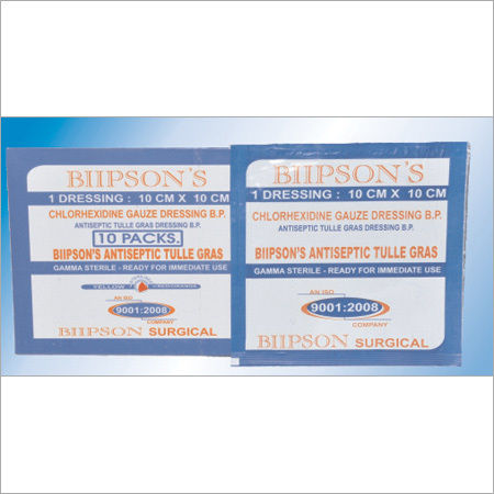 Chlorhexidine Acetate Antiseptic Tulloe Gras Dressing