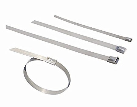 Rust free Stainless Steel Cable Tie (100 PCS)