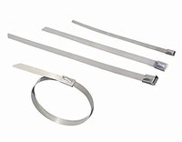 Rust Free Stainless Steel Cable Tie (100 Pcs)