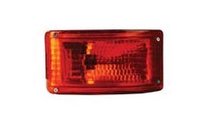 Tail Lamp - Polycarbonate And Plastic, 12-25 Volt Halogen Bulbs With Durable Build Quality