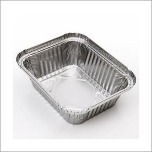 Silver Aluminium Foil Container