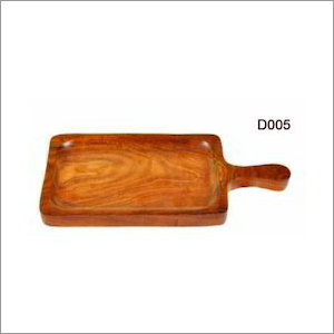 Wooden Pizza Plate