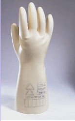 White Electrical Safety Handgloves