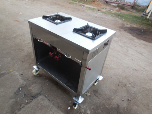 Two Bay Burner - Standing Type By PREMA INDUSTRIES