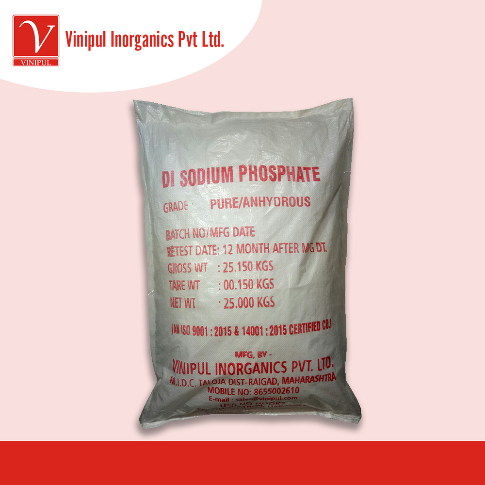 Di Sodium Phosphate Crystal Ash %: 99.5 %