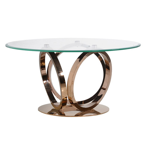 Glass Round Table