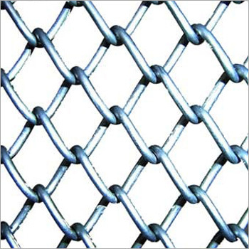 Chain Link Fence - Hot Dipped Galvanized Steel 5-Year Warranty | Durable Anti-Corrosive Rigid Structure with Square Holes