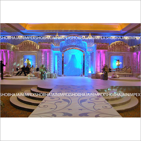 Mix Color Elegant Grand Reception Stage