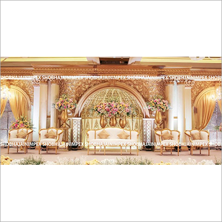 Grand Luxurious Wedding Stage Decoration