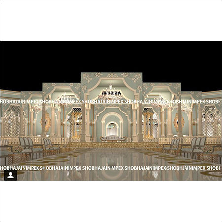 Western Wedding Event Stage Decoration