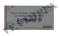 Actiheal D(Trypsin Sodium Tablets)