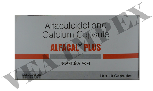 Alfacal Plus(alfacalcidol Calcium Capsules) General Medicines