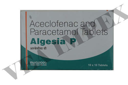 Algesia P Aceclofenac Paracetamol Tablets