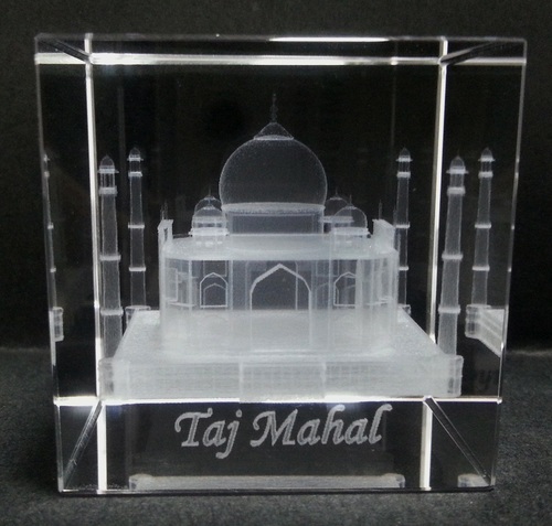 3D Crystal Taj Mahal Gifts