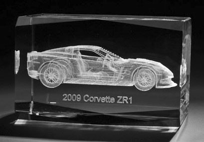 3d glass engraving
