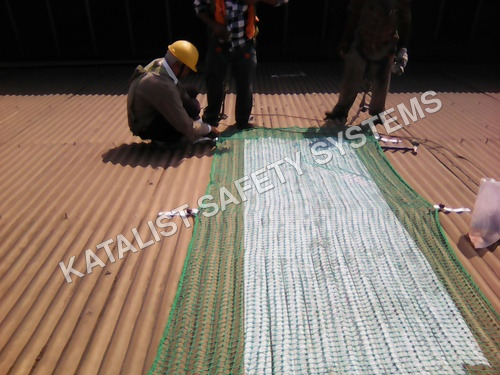 Katnet System For Poly Carbonate Roof Sheets Application: Warehouse