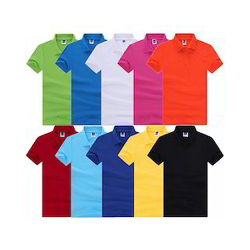 Multicolor Cotton Collar T-Shirts
