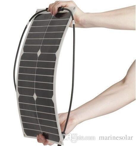 Xlpe Solar High Efficiency Semi Flexible Panels ( 20W Moncrytalline Panel)