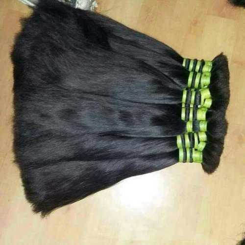 Black Non Remy Hair Bulk Hair