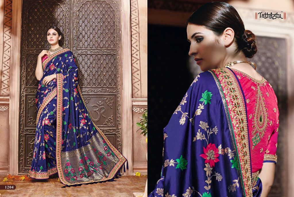Heavy Designer Traditional Silk Sarees