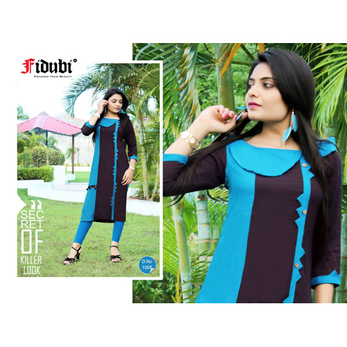 Ladies Cotton Casual Wear Kurtis