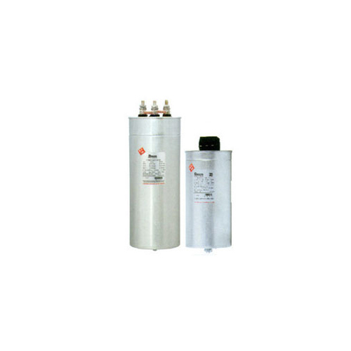 Cylindrical Industrial Power Capacitor By METRONICS AUTOMATION