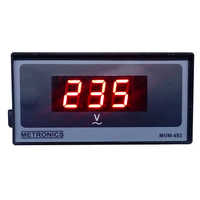 Black 48x96 Voltmeter