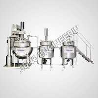 Automatic Ointment Manufacturing Plant - Stainless Steel, 100 Kg To 2,000 Kg Capacity | Fully Automatic, Accurate Filling System, Easy Operation