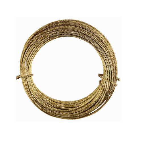 Riveting Brass Wire - Polished Round Shape, 50-100 Gram Weight | High-Quality Brass Material