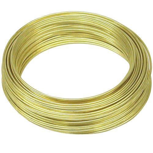 Lead Free Brass Wire - Polished Finish, 10-50 Gram Weight | Non-Alloy Material, Durable and Versatile for Various Applications