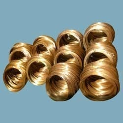 Brass Zari Wire Manufacturer In India - Round Polished Brass Zari Wire, Weight Range 10-50 kg | Non-Alloy Material, Ideal for Crafting and Embellishments