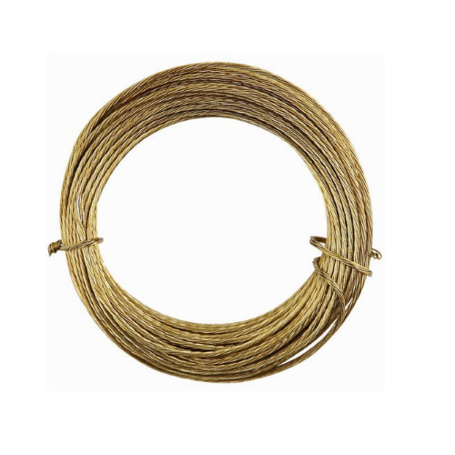 Brass Brazing Wire - 50-100 Gram Round Polished Brass , Durable and Versatile for Precision Welding Applications
