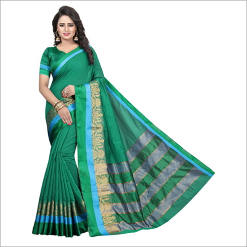 New fancy Cotton Silk Saree